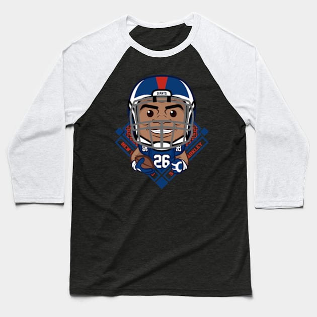 Saquon Barkley Baseball T-Shirt by Mudahan Muncul 2022